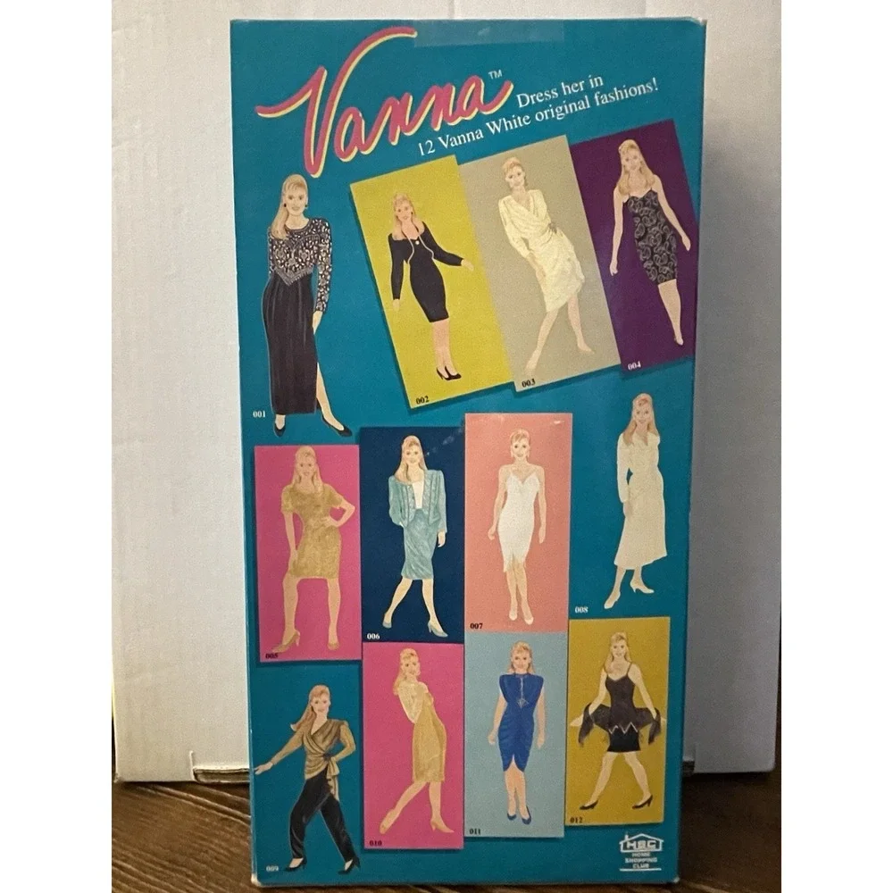 Vanna White Doll with Original Fashions 010 Limited Edition HSC-NEW‎ 1990